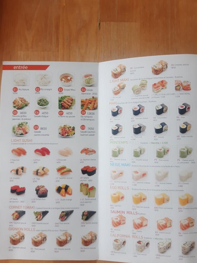 Light Sushi - Menu Image 1